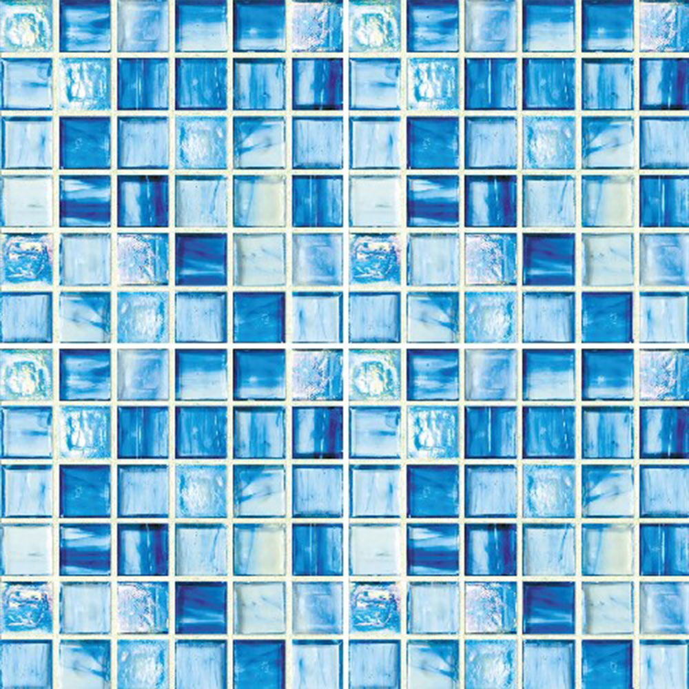 Tesoro Tesoro Artisan Glass Blends 1 x 1 Mosaic Durham Tile & Stone