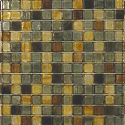 Tesoro Tesoro Artisan Glass Blends 1 x 1 Mosaic Martson Tile & Stone