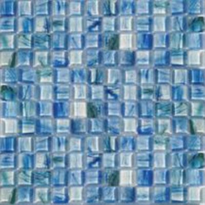 Tesoro Tesoro Dew Drops 1 x 1 Mosaic Nautilus Tile & Stone