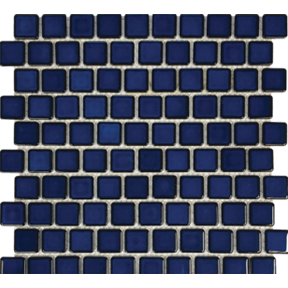 Tesoro Tesoro Harmony 1 x 1 Mosaic Cobalt Blue Tile & Stone