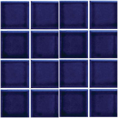 Tesoro Tesoro Harmony 3 x 3 Mosaic Cobalt Blue Tile & Stone