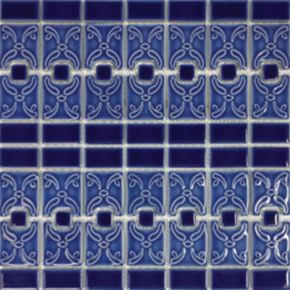 Tesoro Tesoro Luciana Mosaic Blueberry Tile & Stone