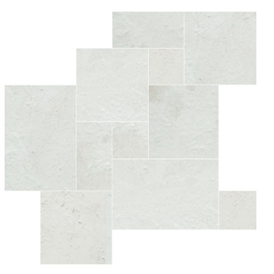 Tesoro Tesoro Pietra Antica Chiseled and Brushed Versailles Imperial Pearl Tile & Stone