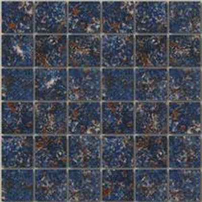 Tesoro Tesoro Pirite Mosaic Blue Tile & Stone