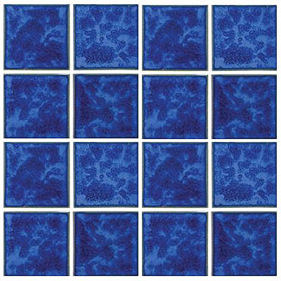 Tesoro Tesoro Reflection 3 x 3 Mosaic Pacific Blue Tile & Stone