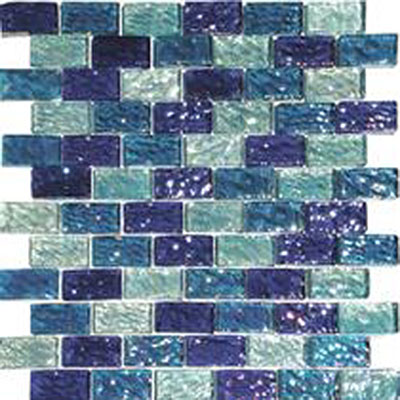 Tesoro Tesoro Ripple Mosaics Blend 1 x 2 Tile & Stone