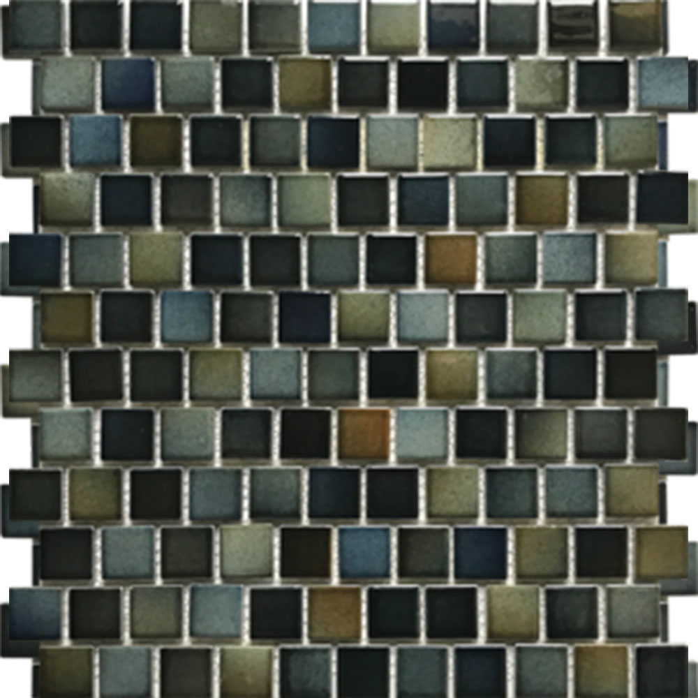Tesoro Tesoro Sea Breeze Mosaic Dark Tile & Stone