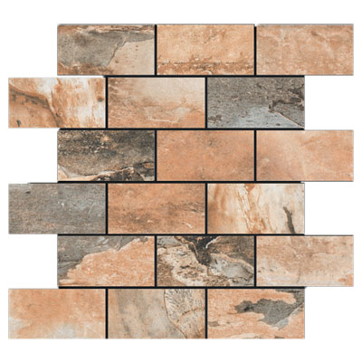 Tesoro Tesoro Stainmaster Slate Mosaic Himalaya Tile & Stone