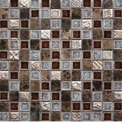 Tesoro Tesoro Stone & Glass - Menagerie Mosaic Eclecta Tile & Stone