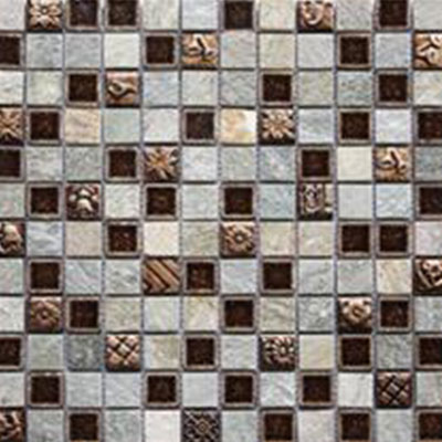 Tesoro Tesoro Stone & Glass - Menagerie Mosaic Salon Tile & Stone