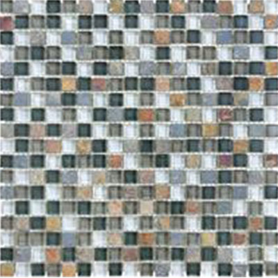 Tesoro Tesoro Stone & Glass - Mini Mosaics #18 Tile & Stone