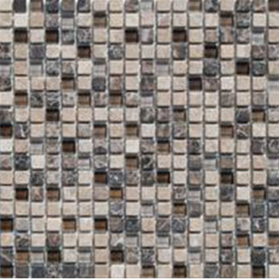 Tesoro Tesoro Stone & Glass - Mini Mosaics #3 Tile & Stone