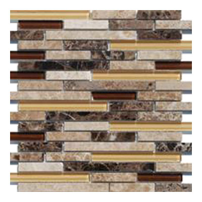 Tesoro Tesoro Stone & Glass - Pixie Stix Mosaics #2 Tile & Stone