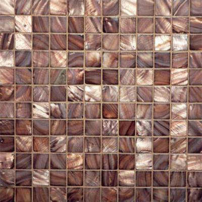 Tilecrest Tilecrest Shell 1 x 1 Mosaic Abalone Tile & Stone