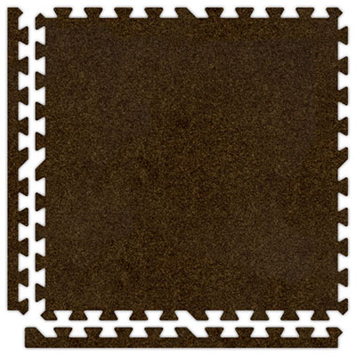 Alessco, Inc. Alessco, Inc. Soft Carpets Brown Inside Rubber Flooring