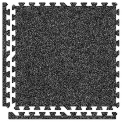 Alessco, Inc. Alessco, Inc. Soft Carpets Dark Grey Inside Rubber Flooring