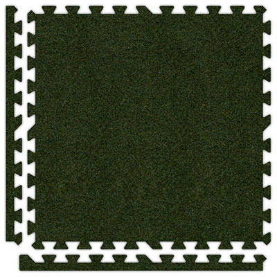 Alessco, Inc. Alessco, Inc. Soft Carpets Grass Green Inside Rubber Flooring