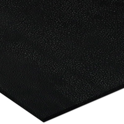Mannington Mannington ColorScrape 18 x 18 Sculptured Night Black (Sample) Rubber Flooring
