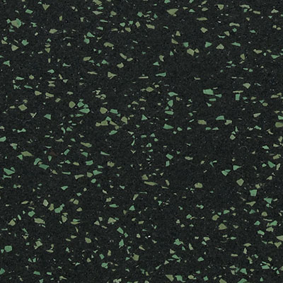 Mannington Mannington Reset Recycled Rubber Sports Flooring 18 x 18 Green Tones (Sample) Rubber Flooring