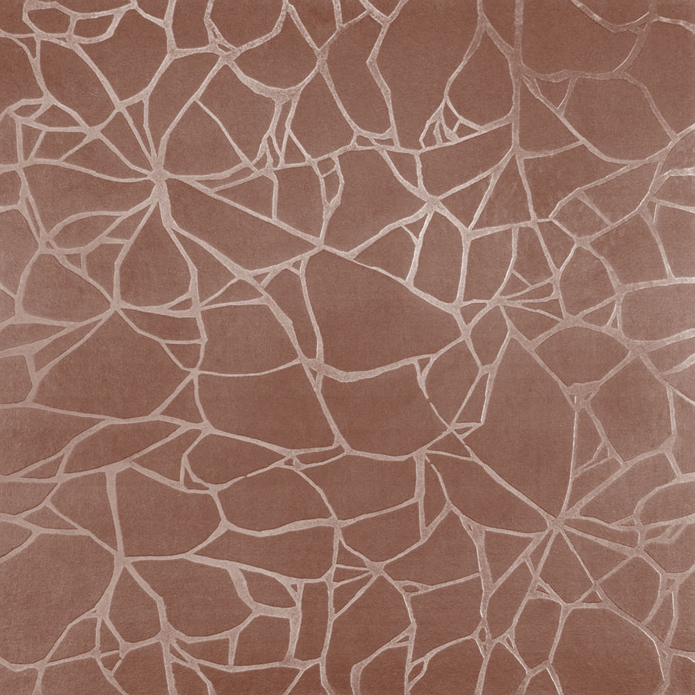 Roppe Roppe Dimensions Tile - Crackled Design Spice Rubber Flooring