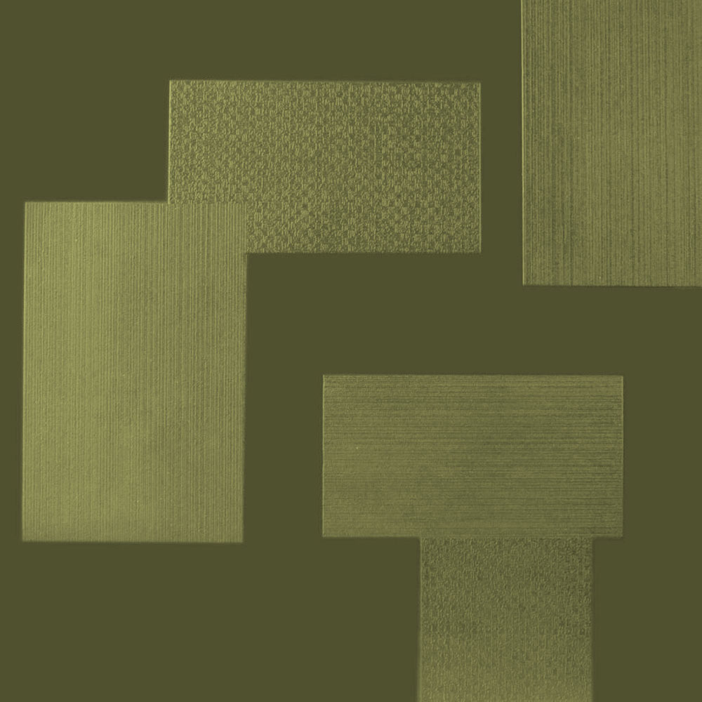 Roppe Roppe Dimensions Tile - Random Design Olive Rubber Flooring