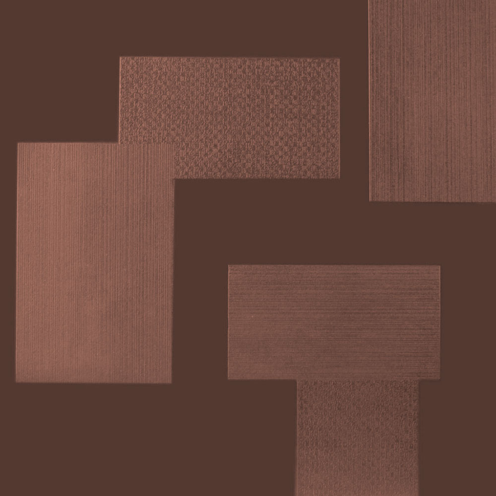 Roppe Roppe Dimensions Tile - Random Design Russet Rubber Flooring