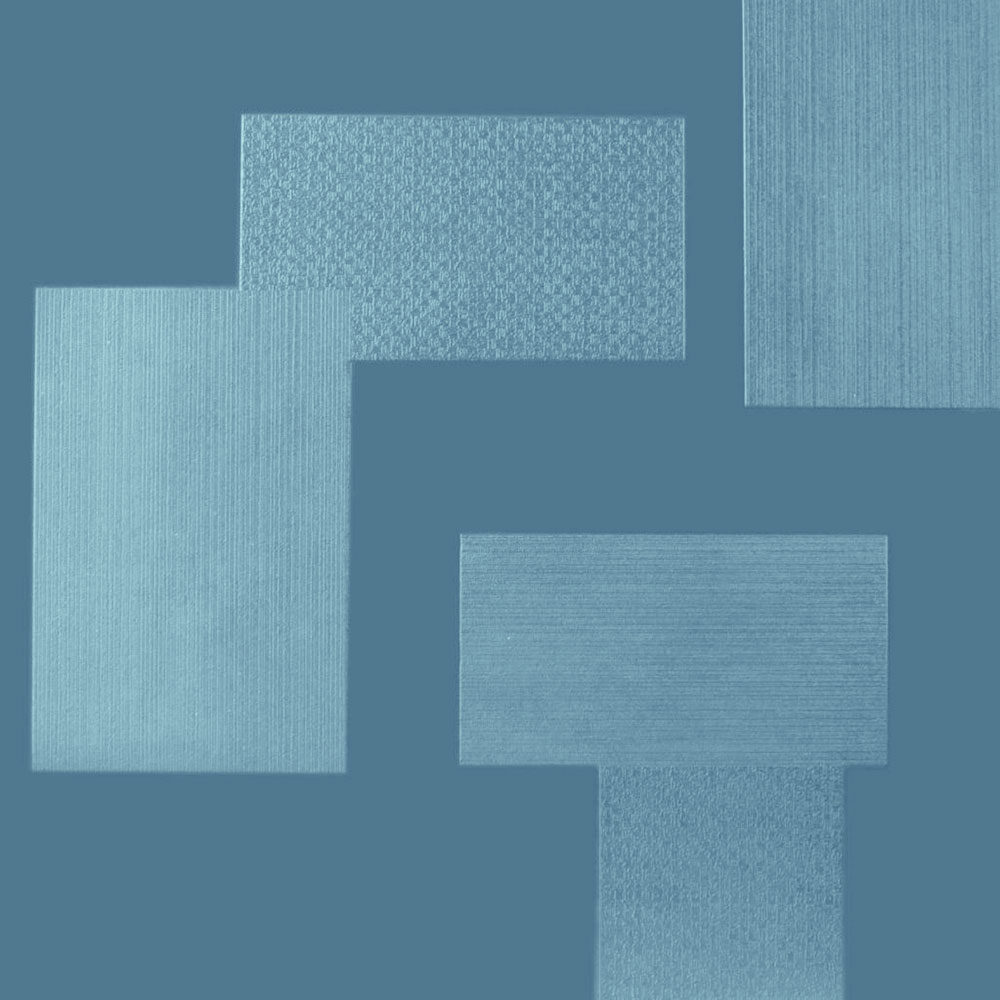 Roppe Roppe Dimensions Tile - Random Design Salem Blue Rubber Flooring