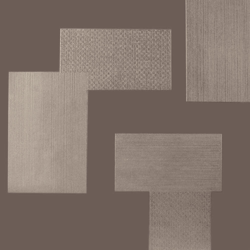 Roppe Roppe Dimensions Tile - Random Design Taupe Rubber Flooring