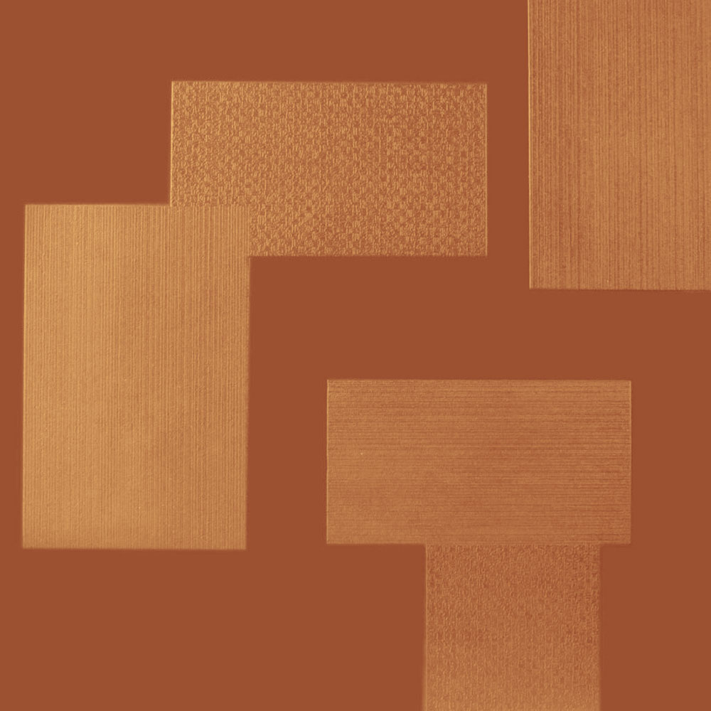 Roppe Roppe Dimensions Tile - Random Design Terracota Rubber Flooring