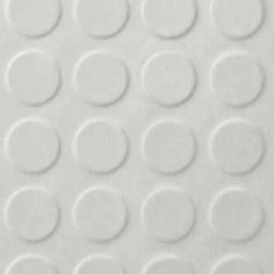 Roppe Roppe Performance Compound - Low Profile Raised Circular Design White Rubber Flooring