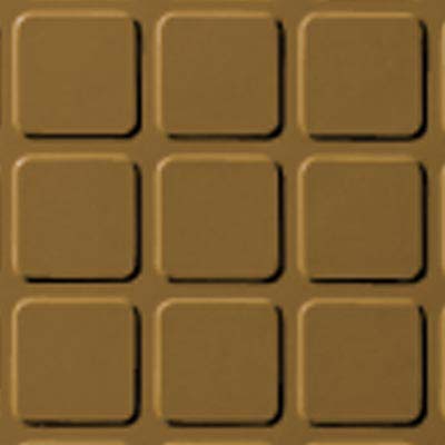 Roppe Roppe Rubber Tile 900 - Raised Square Design (994) Brass Rubber Flooring