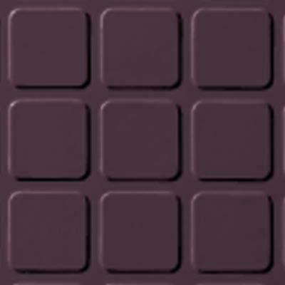 Roppe Roppe Performance Compound - Raised Square Design Burgundy Rubber Flooring