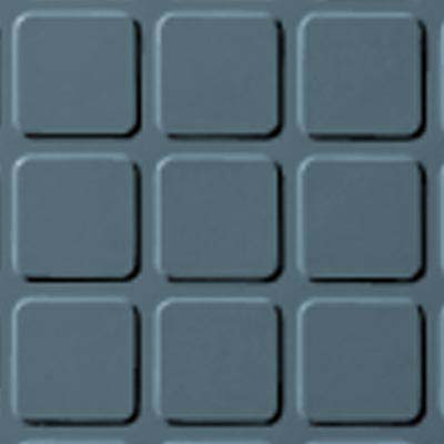 Roppe Roppe Rubber Tile 900 - Raised Square Design (994) Colonial Blue Rubber Flooring