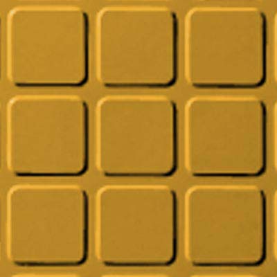 Roppe Roppe Performance Compound - Raised Square Design Golden Rubber Flooring