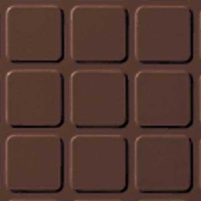 Roppe Roppe Performance Compound - Raised Square Design Russet Rubber Flooring