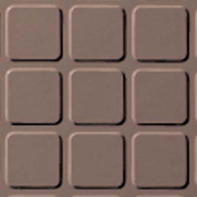 Roppe Roppe Rubber Tile 900 - Raised Square Design (994) Spice Rubber Flooring