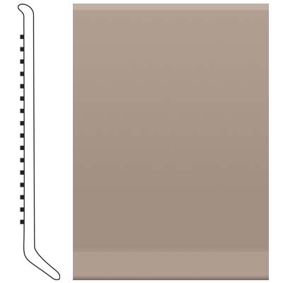 Roppe Roppe Ready Base 4 inch Saddle Brown Vinyl Flooring