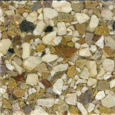 Fritztile Fritztile Natural Quarry 3/16 Pebble Tile & Stone