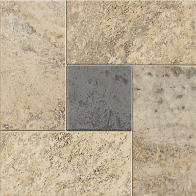 Mannington Mannington Adura Elements - 6 x 6 Accent Tiles Deco Stone Breakwater (Sample) Vinyl Flooring