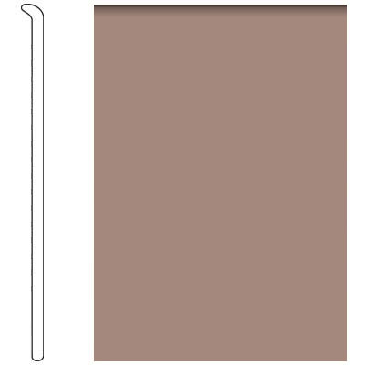 Forbo Forbo 4 Inch Straight Toe Base Stella Taupe Vinyl Flooring