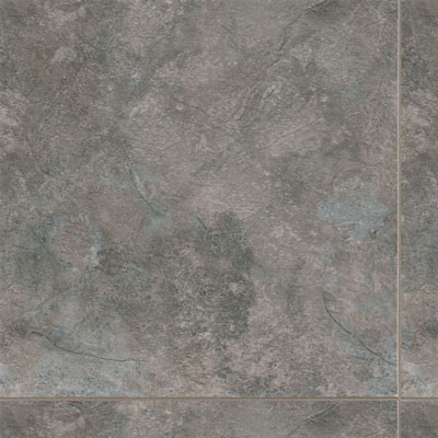 Nafco Nafco PermaStone Classic Slate 16 x 16 Groutfit Smoky Stone Vinyl Flooring