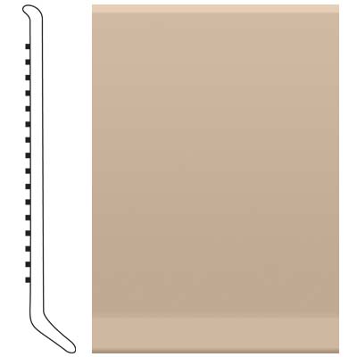 Roppe Roppe 2.5 Inch 1/8 Vinyl Cove Base Camel Vinyl Flooring