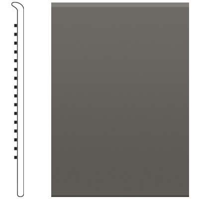 Roppe Roppe 4 Inch 0.080 Vinyl No Toe Base Burnt Umber Vinyl Flooring