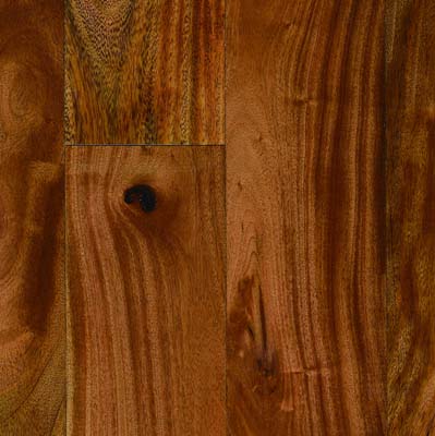 Ark Floors Ark Floors Wild Coast African Pre-finished Plank 4 3/4 African Mahogany Natural Hardwood Flooring