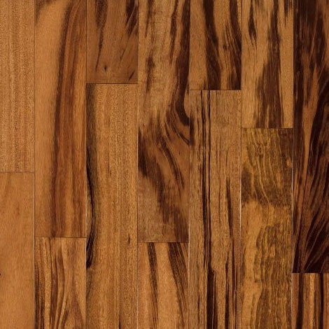 Armstrong Armstrong Global Exotics Engineered 4 3/4 Tigerwood Natural (Sample) Hardwood Flooring