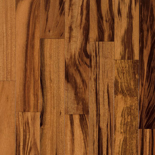 Armstrong Armstrong Global Exotics Engineered 3 1/2 Tigerwood Natural Low Gloss (Sample) Hardwood Flooring