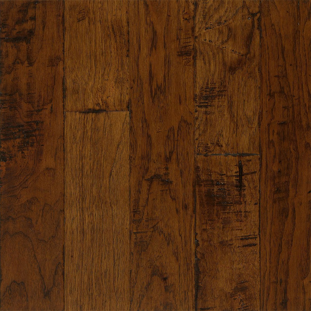 Bruce Bruce Frontier Hickory Color Brushed Light Mocha (Sample) Hardwood Flooring