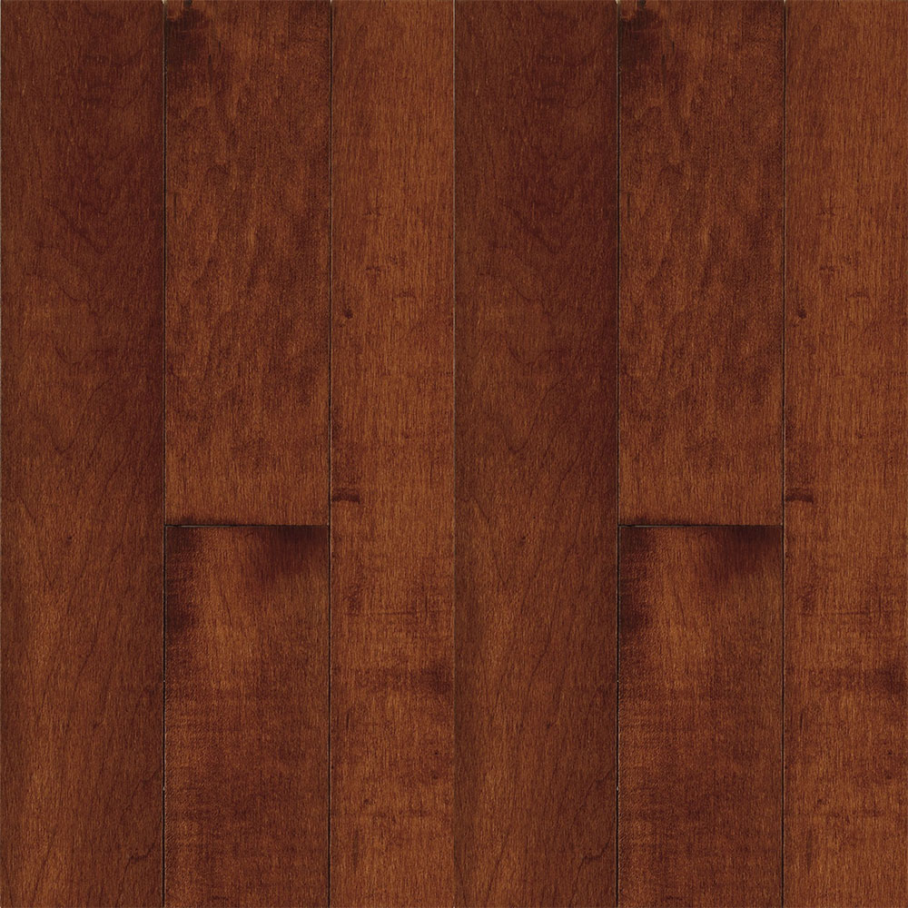 Bruce Bruce Natural Choice Strip Maple 2 1/4 Lt/Dk Maple Cherry (Sample) Hardwood Flooring