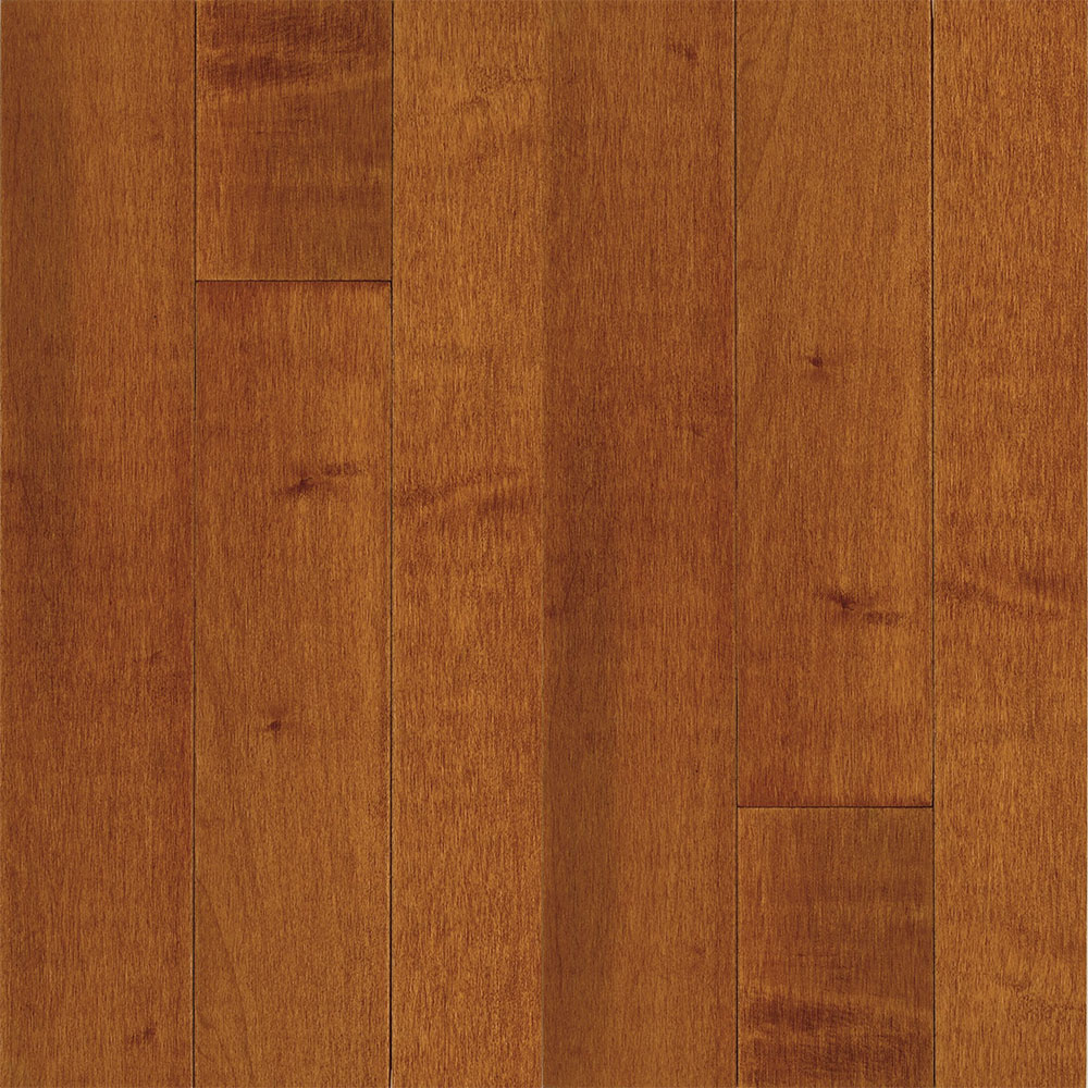 Bruce Bruce Natural Choice Strip Oak 2 1/4 - Low Gloss Maple Cinnamon (Sample) Hardwood Flooring