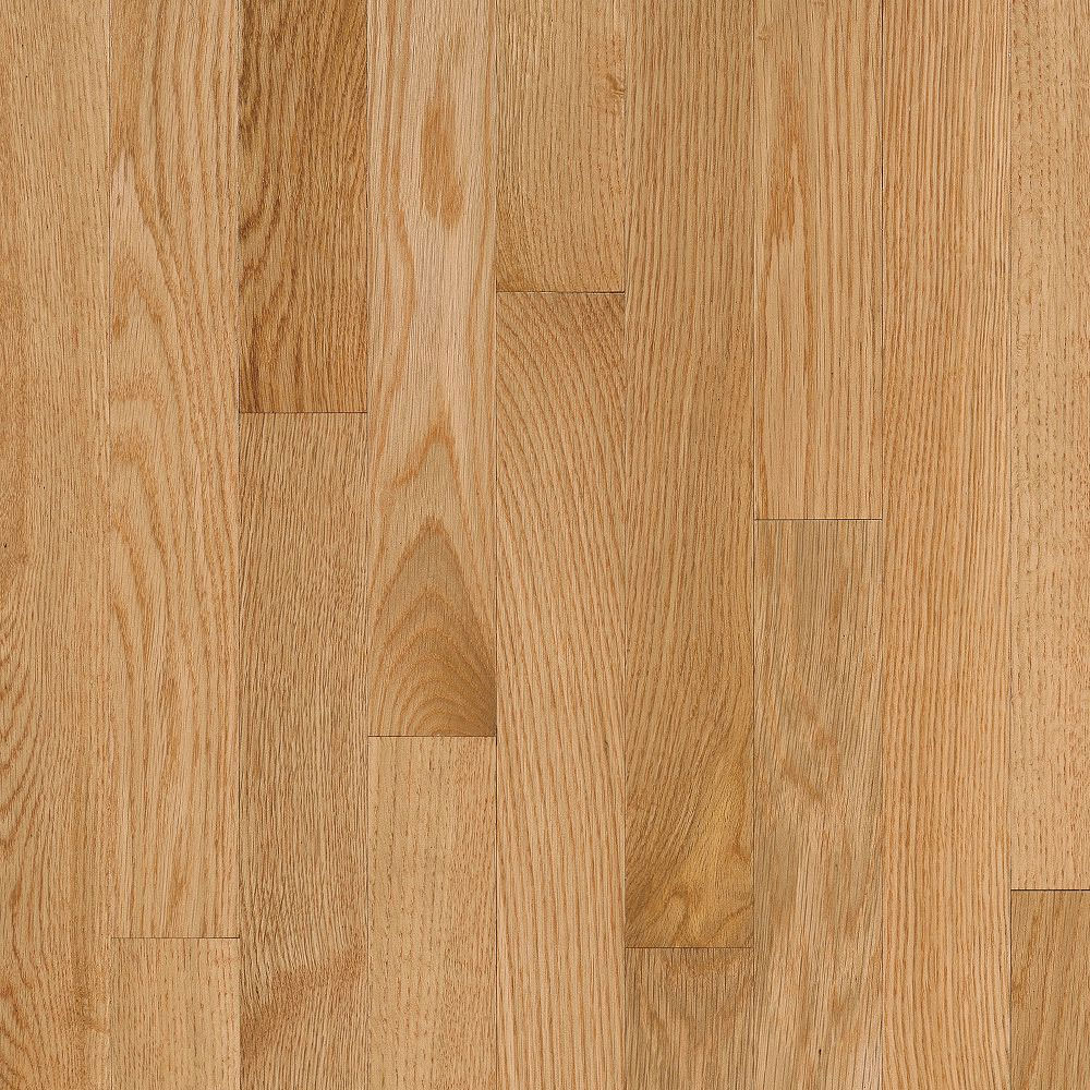 Bruce Bruce Natural Choice Strip Oak 2 1/4 - Low Gloss Natural (Sample) Hardwood Flooring